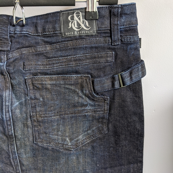 Rock and Republic Jean Skirt. - Picture 3 of 4